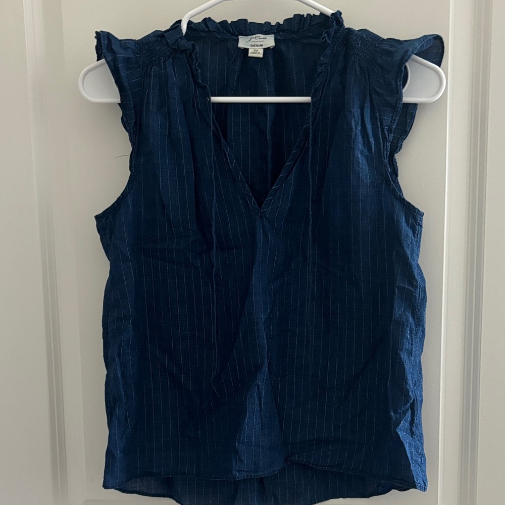 J.Crew Cap Sleeve Blouse